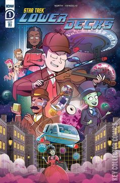 Variant Cover for Star Trek: Lower Decks #1