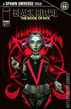 Variant Cover for A Spawn Universe Title: Black Ritual - The Book of Nyx #6