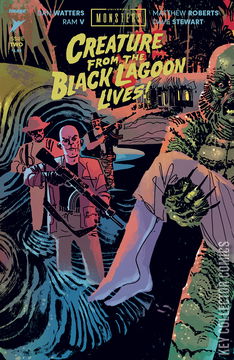 Variant Cover for Universal Monsters: The Creature From the Black Lagoon Lives #2