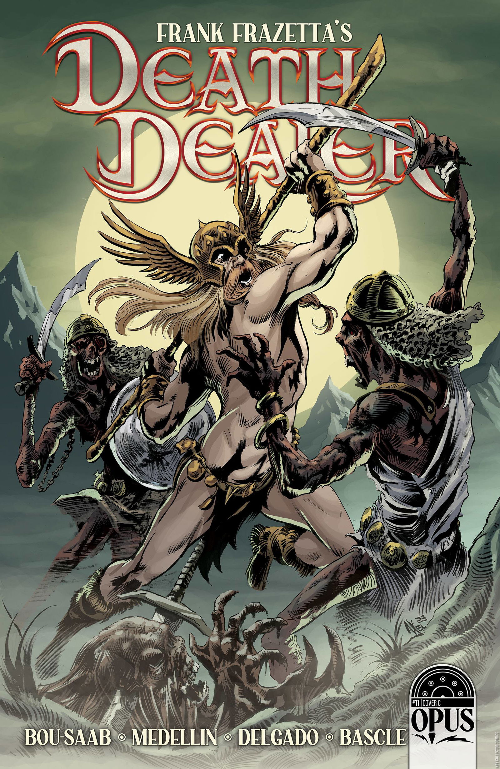 Variant Cover for Frank Frazetta's Death Dealer #11