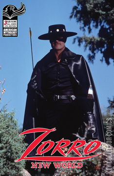 Variant Cover for Zorro New World #3