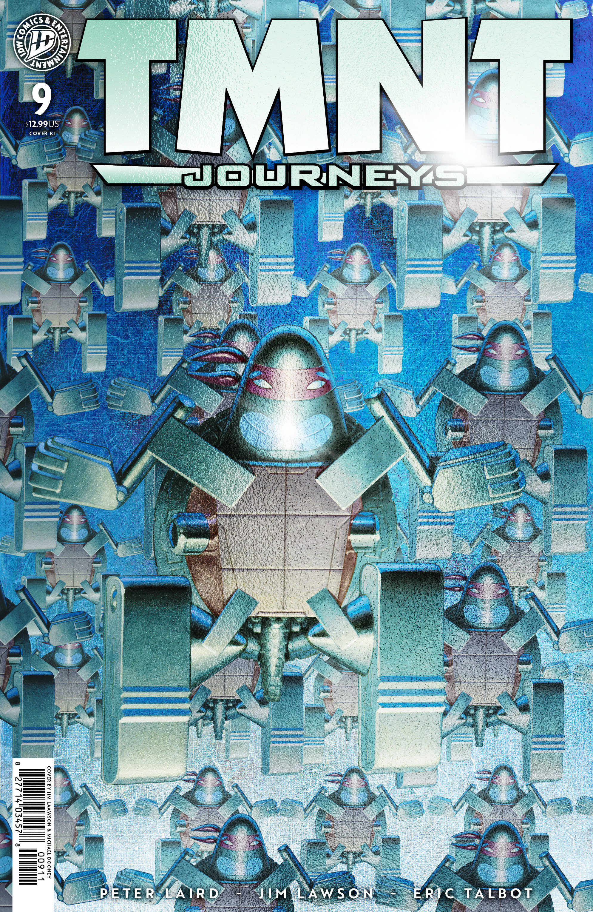 Variant Cover for Teenage Mutant Ninja Turtles: Journeys #9