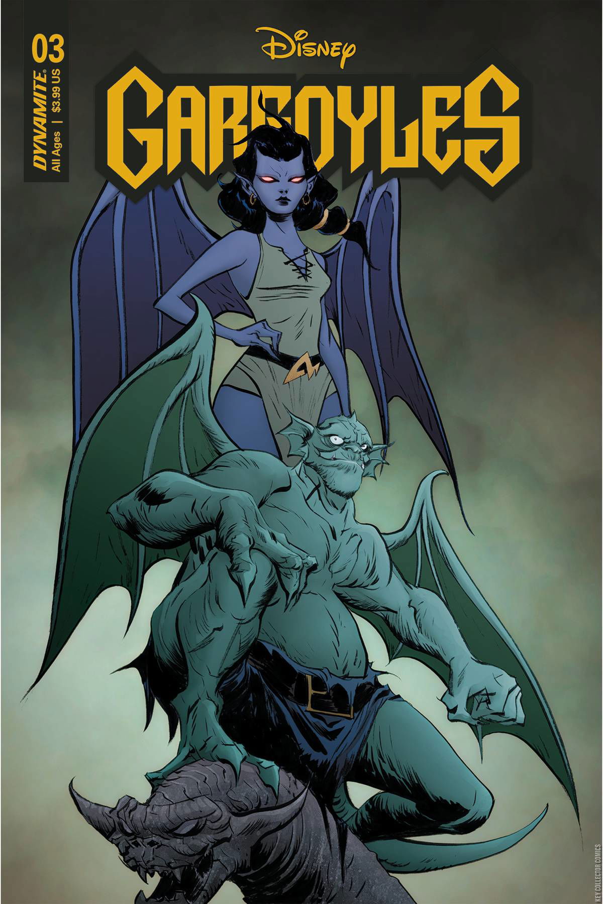 Cover art for Gargoyles #3 