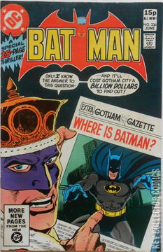 Variant Cover for Batman #336