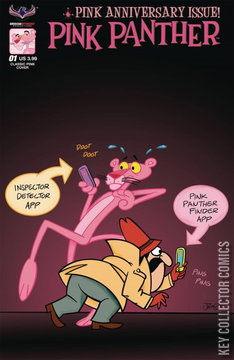 Variant Cover for Pink Panther: Pink Anniversary #1