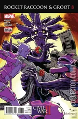 Cover for Rocket Raccoon and Groot #8