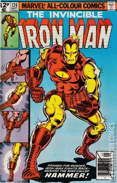 Variant Cover for Iron Man #126