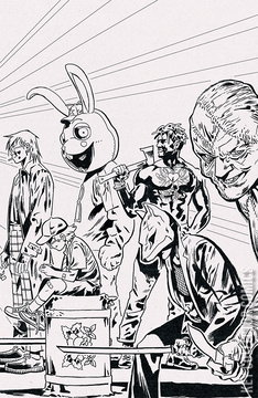 Variant Cover for Exquisite Corpses #1