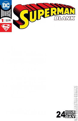 Superman Blank Comic