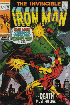 Variant Cover for Iron Man #22