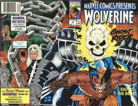 Variant Cover for Marvel Comics Presents #70