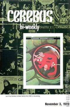 Variant Cover for Cerebus the Aardvark #25