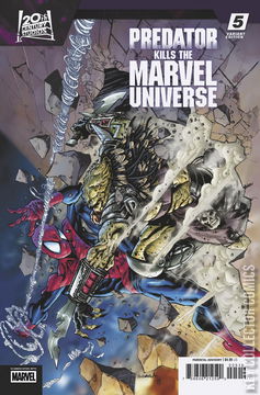 Variant Cover for Predator Kills the Marvel Universe #5