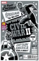 Variant Cover for Civil War II #3