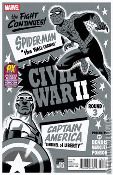 Variant Cover for Civil War II #3