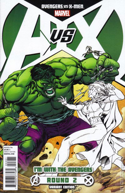 Variant Cover for Avengers vs. X-Men #2