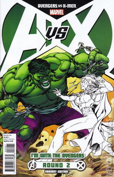 Variant Cover for Avengers vs. X-Men #2