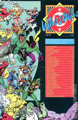 Who's Who: The Definitive Directory of the DC Universe
