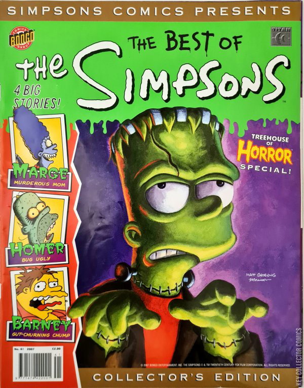 The Best of the Simpsons #41 (2007) – Value & Key Facts | Key Collector ...