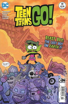 Variant Cover for Teen Titans Go #19