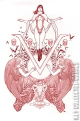 Variant Cover for Vengeance of Vampirella #1
