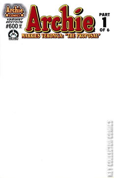 Variant Cover for Archie Comics #600