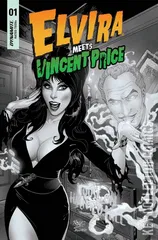 Variant Cover for Elvira Meets Vincent Price #1