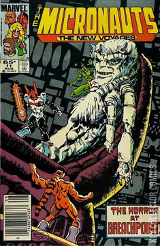 Variant Cover for Micronauts #11