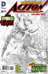Variant Cover for Action Comics #20