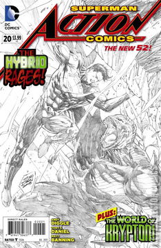 Variant Cover for Action Comics #20