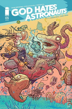 Variant Cover for God Hates Astronauts #5