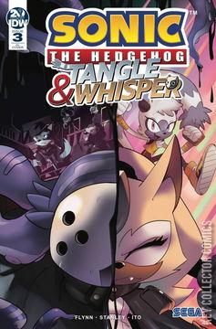 Variant Cover for Sonic the Hedgehog: Tangle and Whisper #3