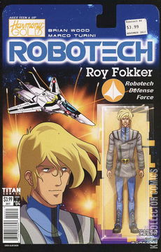 Variant Cover for Robotech #4