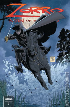 Variant Cover for Zorro: Man of the Dead #2