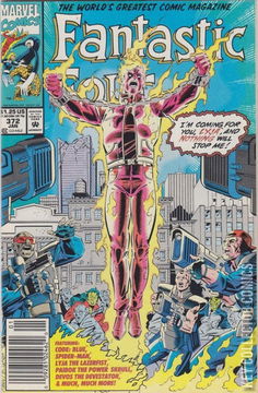 Variant Cover for Fantastic Four #372