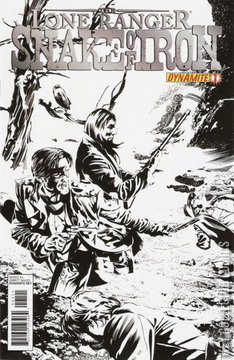 Variant Cover for The Lone Ranger: Snake of Iron #1