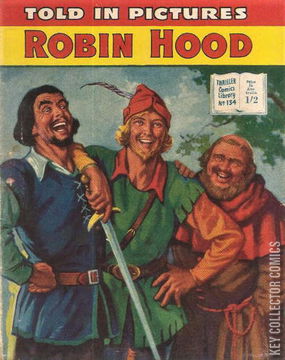 Variant Cover for Thriller Comics Library #134