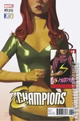 Variant Cover for Champions #3