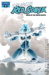 Variant Cover for Savage Red Sonja: Queen of the Frozen Wastes #2