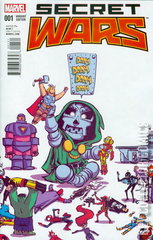 Variant Cover for Secret Wars #1