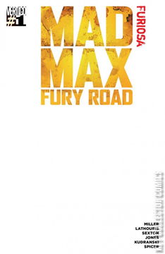 Variant Cover for Mad Max: Fury Road Furiosa #1