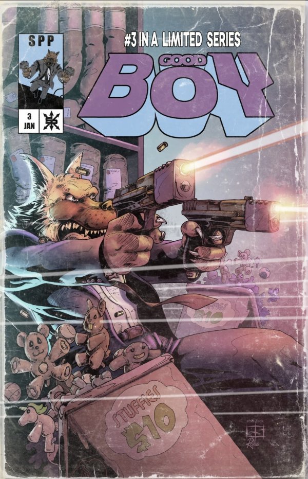 Variant Cover for Good Boy #3