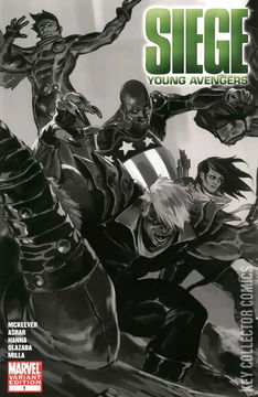 Variant Cover for Siege: Young Avengers #1
