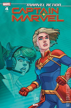 Variant Cover for Marvel Action: Captain Marvel #4