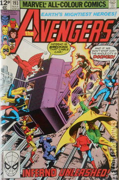 Variant Cover for Avengers, The #193
