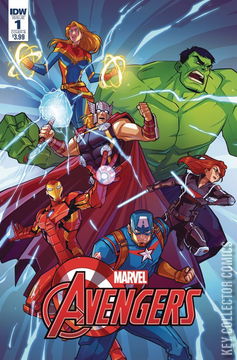 Variant Cover for Marvel Action: Avengers #1