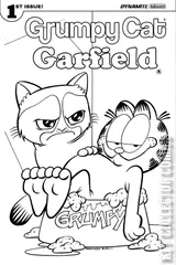 Variant Cover for Grumpy Cat / Garfield #1