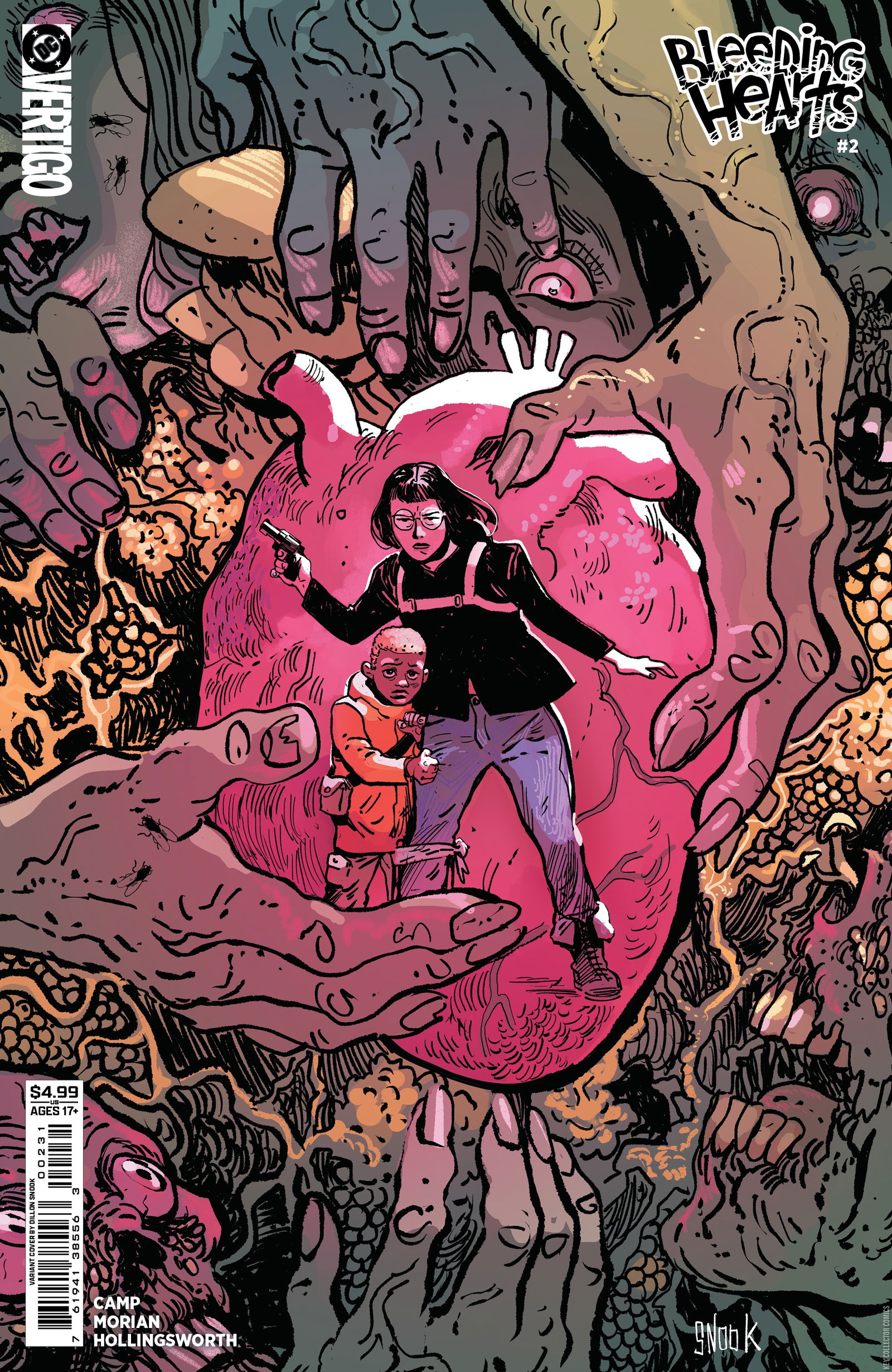 Cover art for Bleeding Hearts #2 