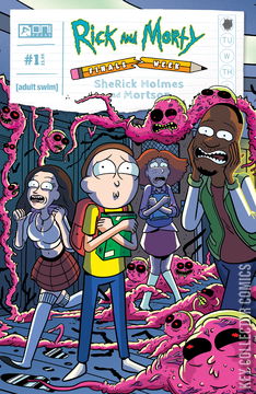 Variant Cover for Rick and Morty Presents: Finals Week -Sherick Holmes and Mortson #1