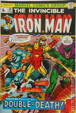 Variant Cover for Iron Man #58